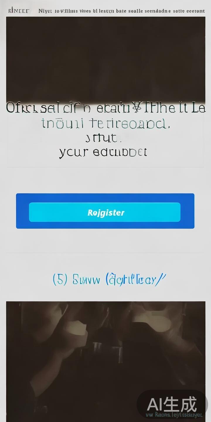 进入网站后，通常在首页上会看到醒目的“注册”按钮。