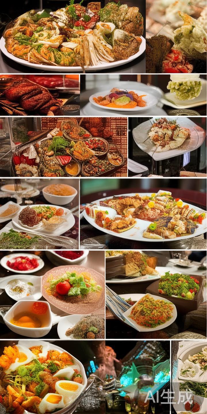 探索新澳门太阳城夜生活:精彩纷呈,绝不容错过的精彩体验 2. 特色美食体验
夜幕下的太阳城餐厅琳琅满目,