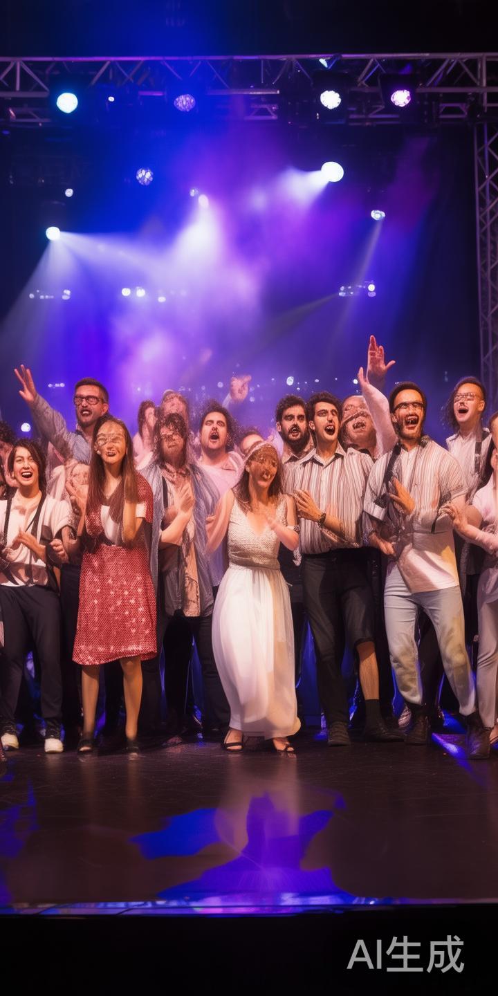 其中最受欢迎的当属集体合唱与舞蹈表演，由员工自发组